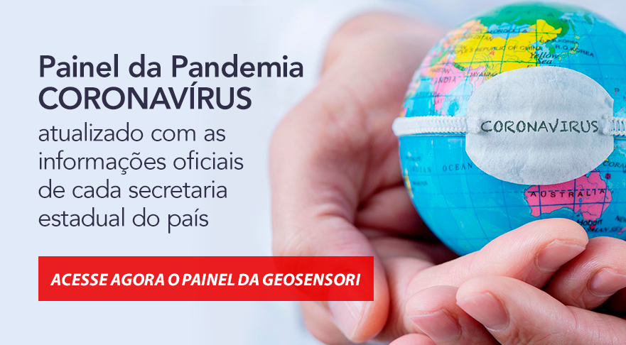 Site do Painel da pandemia Coronavírus