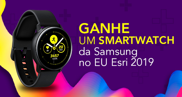Ganhe um Smartwatch da Samsung no EU Esri 2019 com Guilherme Machado - Editor e Redator Portal GEO - Especialista em Marketing de Conteúdo - Content Marketing Specialist