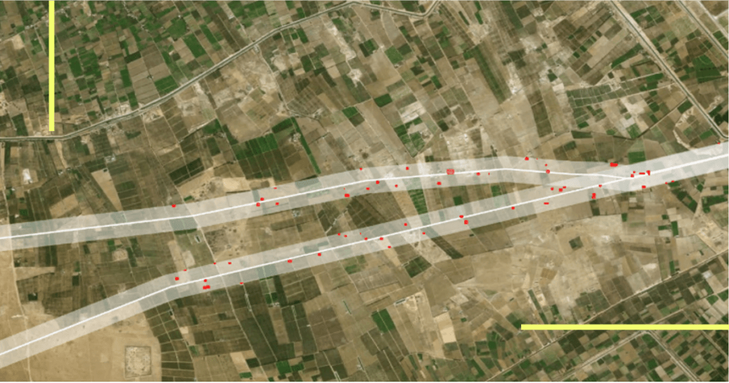 Identificação automática de residências próximas a gasodutos a partir de imagens de satélite
