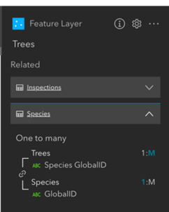 Feature Layer com Trees