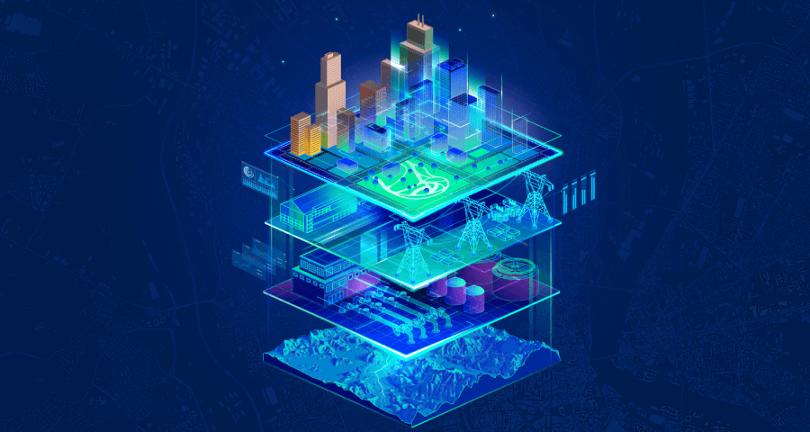 Obras sobrepostas em camadas 3D ilustrações gráficas