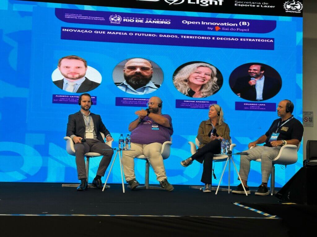 Diogo Rosaneli, diretor de Estratégia e Inovação da Imagem, participa de painel sobre inovação estratégica no Rio Innovation Week 2024.
