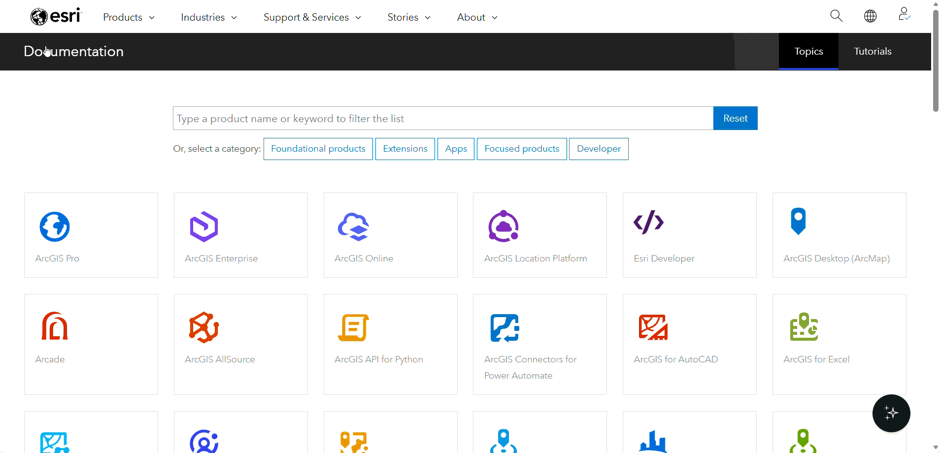 Animação ArcGIS Online